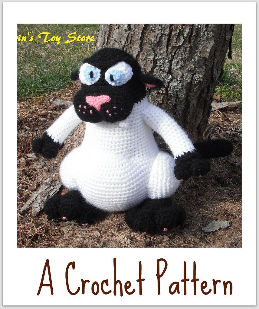 Boogie the Cat A Crochet Pattern by Erin Scull