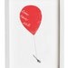 Art for Kitchen Red Balloon Live Love Eat / high quality fine art print
