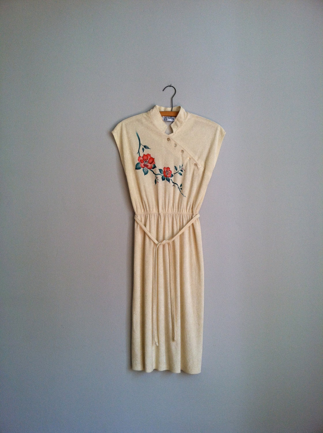 1980's vintage dress. with flower print