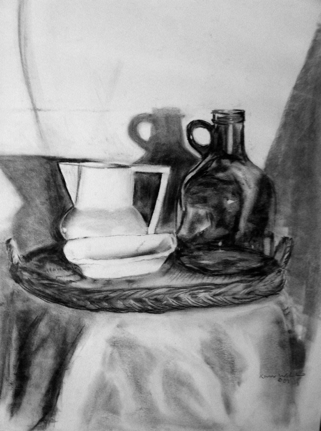 Still Life with Gallon Jug