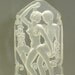 Wonderful BOHEMIAN Desna Vintage CRYSTAL Perfume Bottle -- great condition -- 1980s