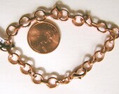 All Copper Chain Bracelet or Anklet