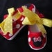 Minnie Mouse Red Mary Jane Canvas Shoes