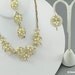 Necklace Bracelet Earrings Demi Parue Bead & Rhinestone