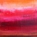 Art Painting Abstract Dark Chocolate Brown, Ruby Red, Tangerine - Vibrant Oil painting for your contemporary home