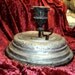 Antique German Revolving Musical Christmas Tree Stand Rotates and Music Box Stunning