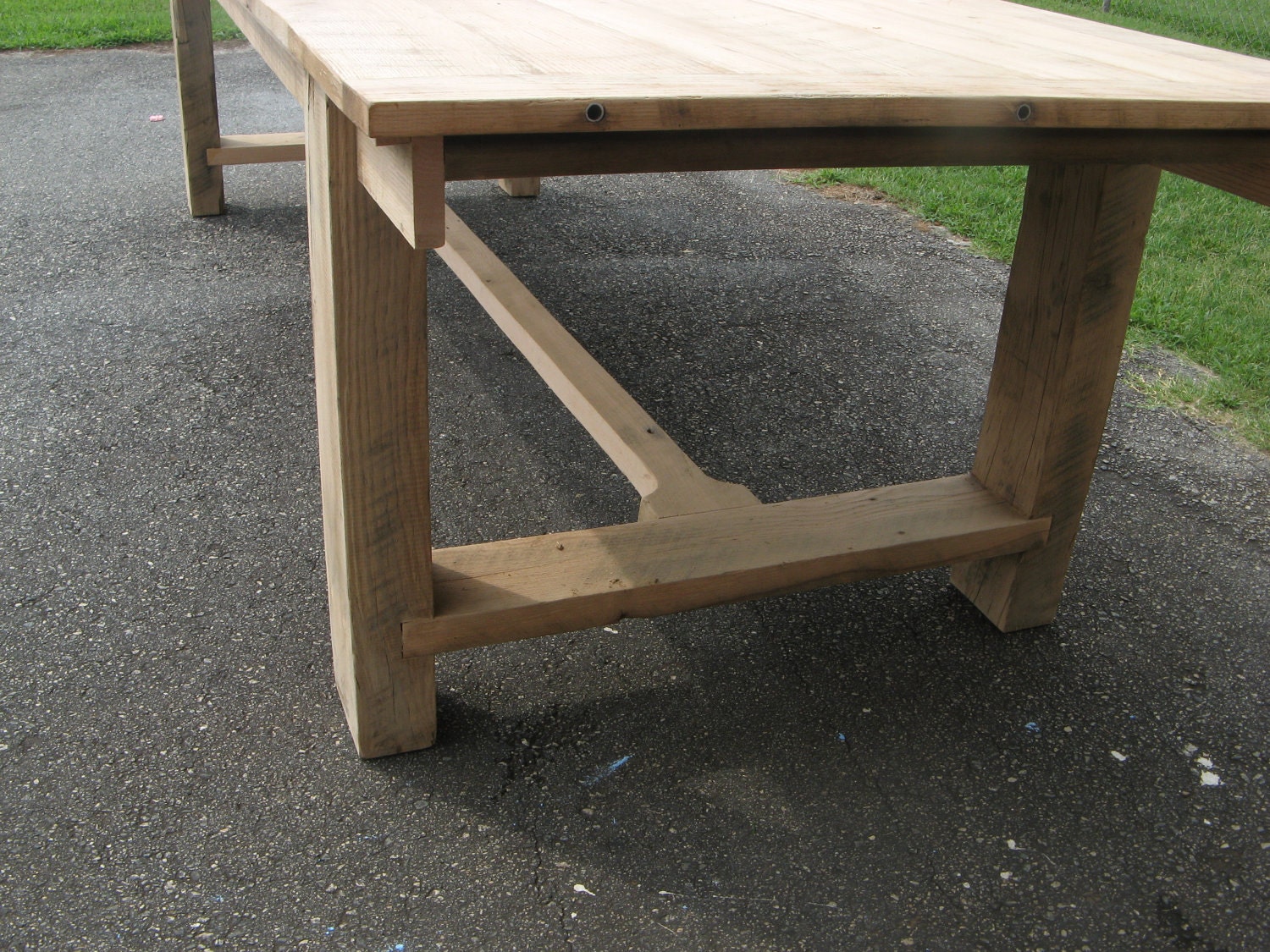 Dining Table 3'x6' Reclaimed Oak