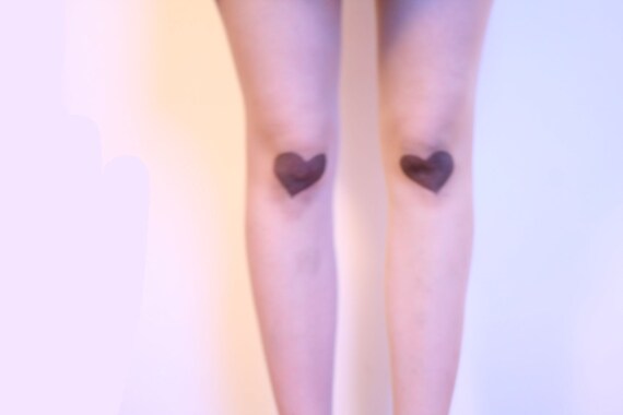 Heart Shaped Bruises Tights