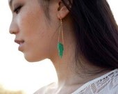 Turquoise Sunburst Earrings