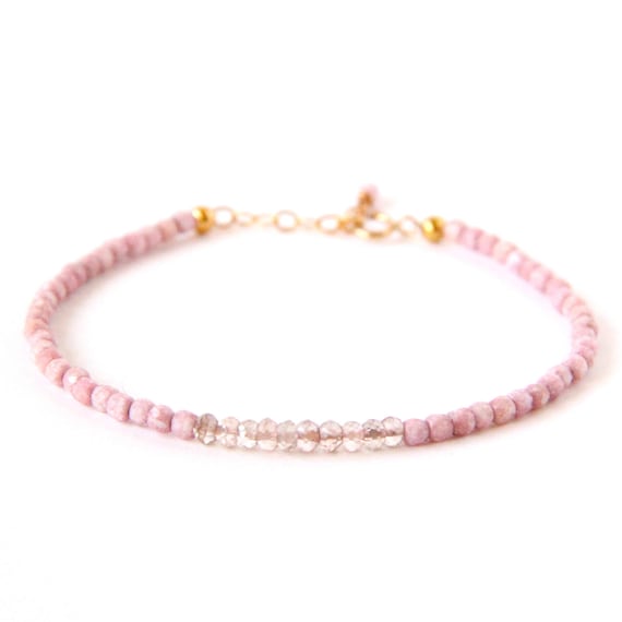 Rosy Stone Bracelet