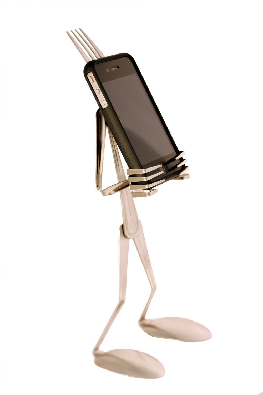 The iFork - iPhone stand