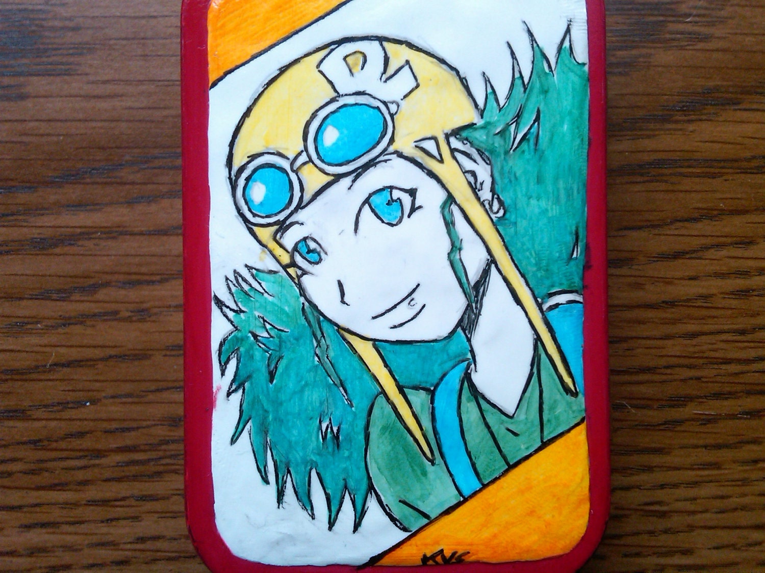 Fly Girl - A Metal Tin