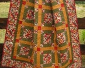 Garden Blooms Patchwork Quilt, Quilts