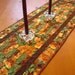 Rustic Leaves Quilted Table Runner