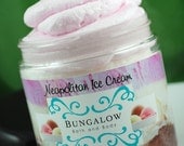 Neapolitan Ice Cream Whipped Sugar Scrub Soap 8oz Jar Paraben & SLS Free - New