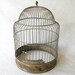 Vintage Brass Birdcage
