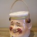 1950s Grantcrest Chef/ Baker Hand Painted Cookie/ Biscuit Jar