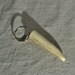 Deer Antler Key Ring Charm