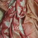 Beautiful Embroidery Flower Recycled Sari Pure Silk Scarf (42x70)