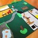 Felt House Play Mat with Movable Furniture for Girls and Boys