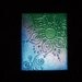Pretty little miniature canvas with textural henna mehndi design painted over with metallic acrylics 4x5 inches