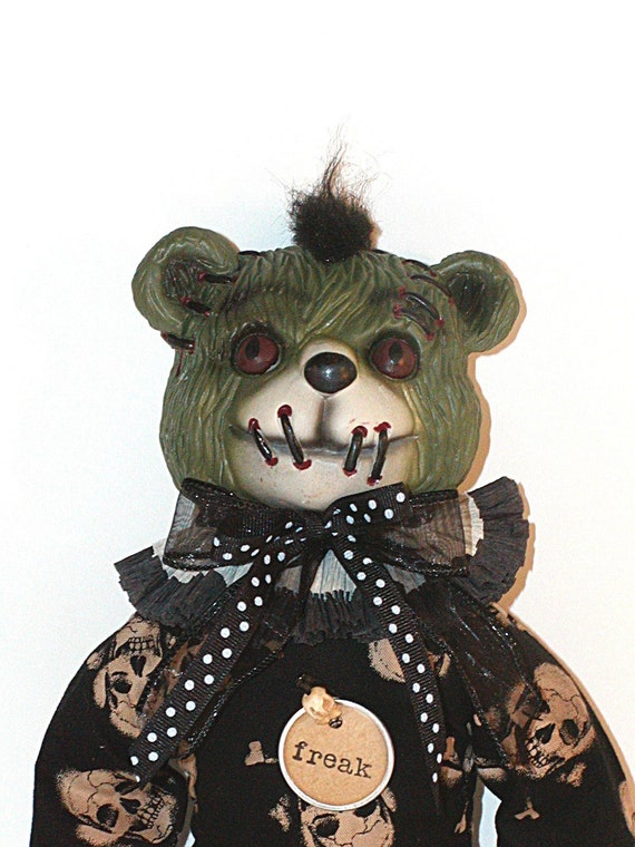 teddy bear dark green