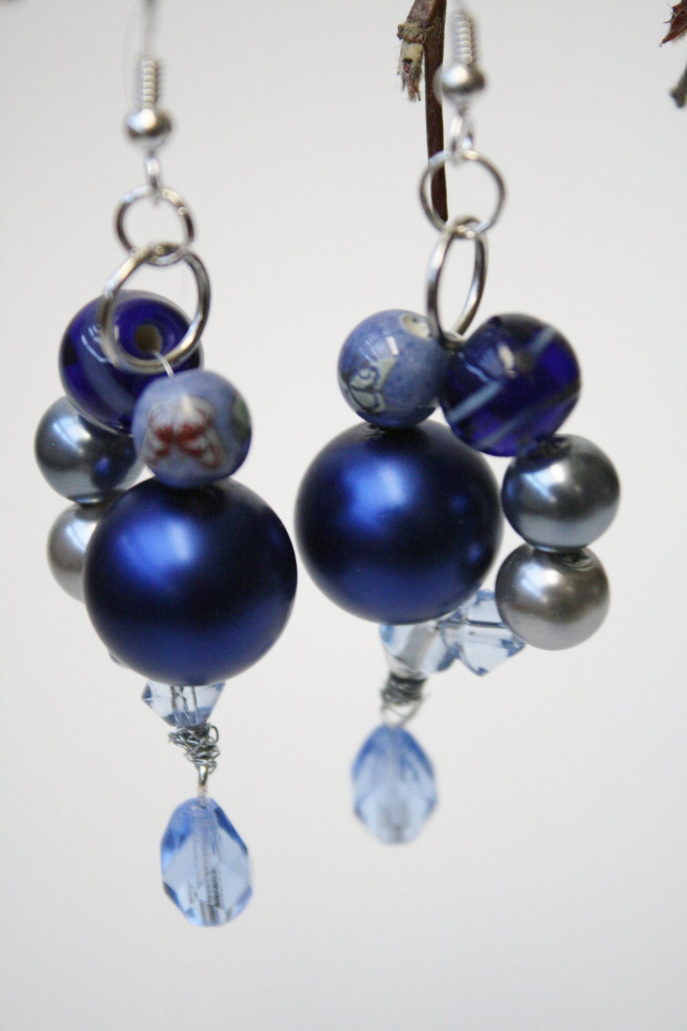 Blueberry Bliss Drop Earrings