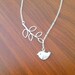 Detailed Bird and Tree Branch Lariat Necklace