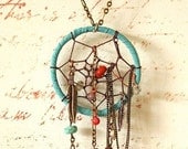 Chained Dream Catcher Necklace
