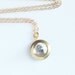 Crysal Dome Locket - vintage