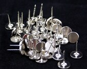 100 Heavy Duty FLAT head Office Thumb Tacks - extra long point