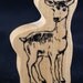 Doe Deer Woodland Animal Japanese Collector's Wood Stamp