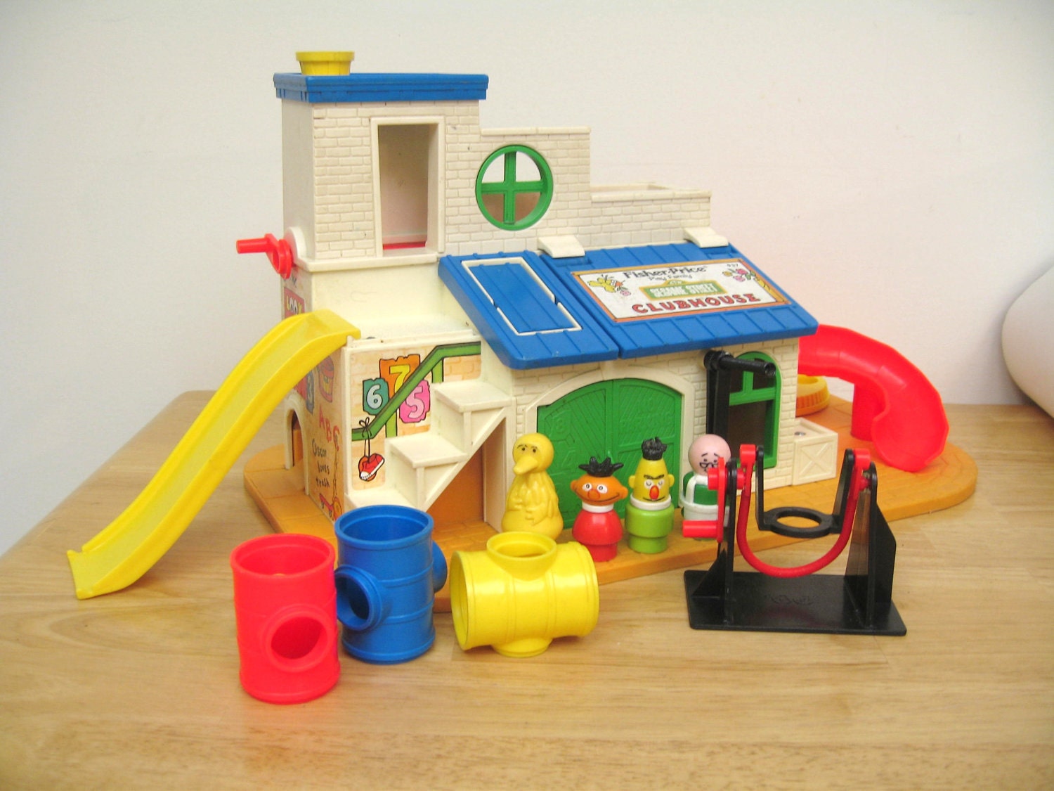 Vintage Fisher Price Sesame Street Clubhouse