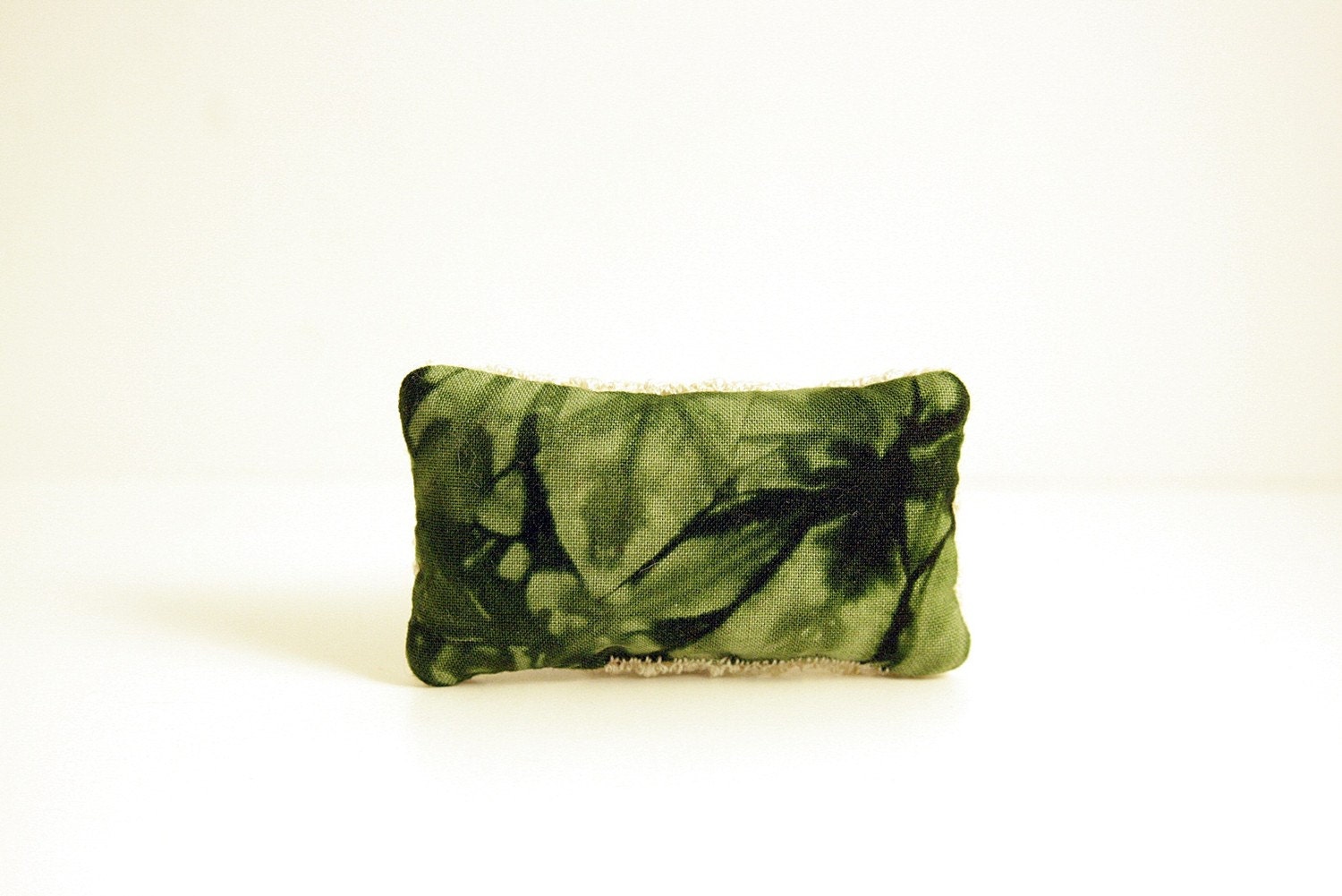Miniature Sachet - Toadstool. Lavender, Maine Balsam Fir, Eucalyptus. Red, White, Cream. Punch Needle Embroidery.