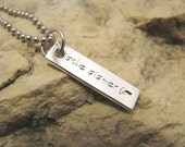 Sole Sister Tag Charm