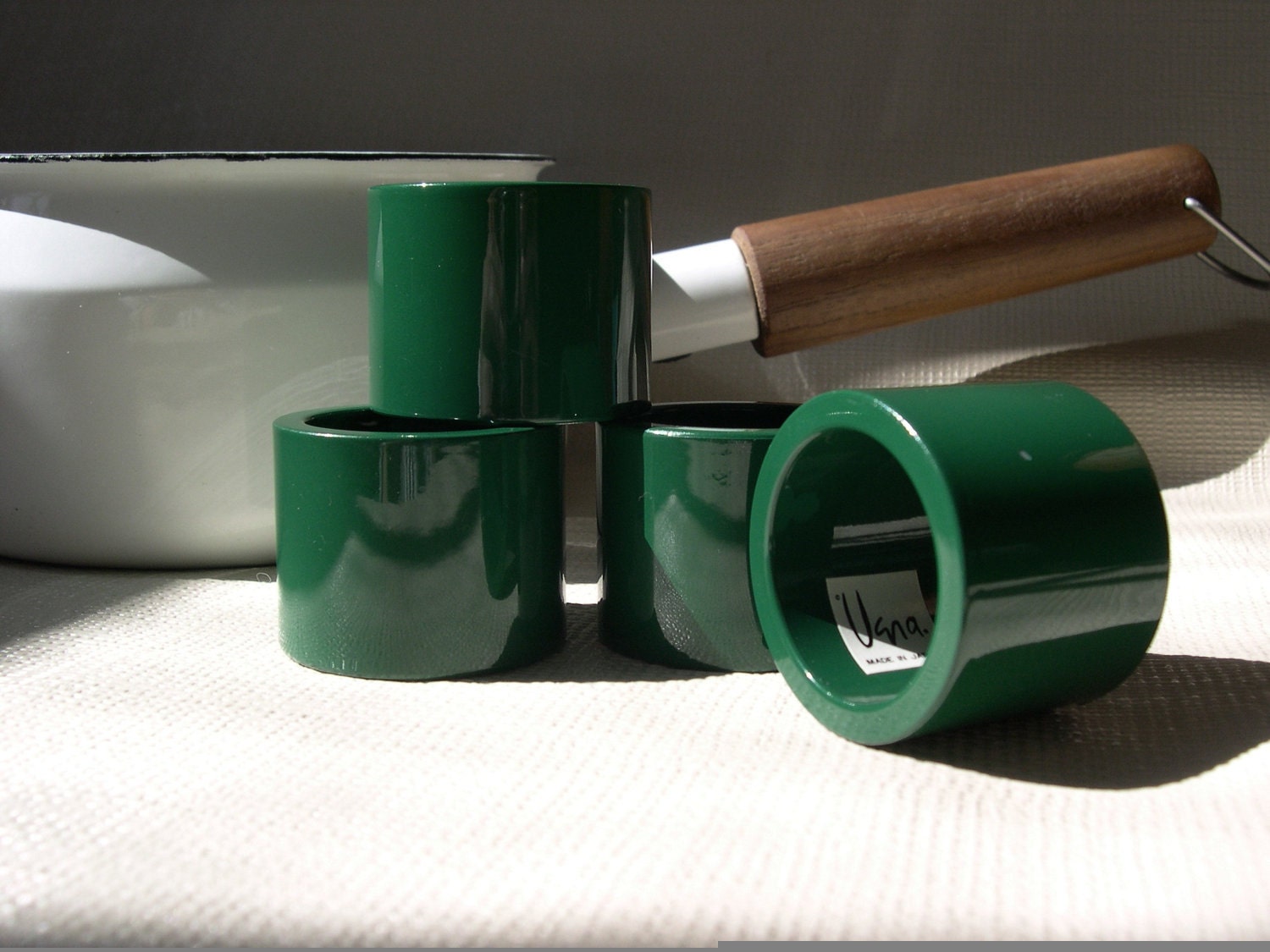 Vera napkin rings Mod - Green