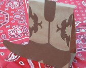 RESERVED for britanys1 - Cowboy Boot Treat Sacks BOOTS Western Farm Birthday Party Favor Goody Bags by jettabees on Etsy Il_170x135