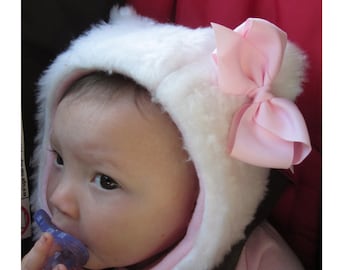 PDF sewing pattern - fleece bear hat, e-book