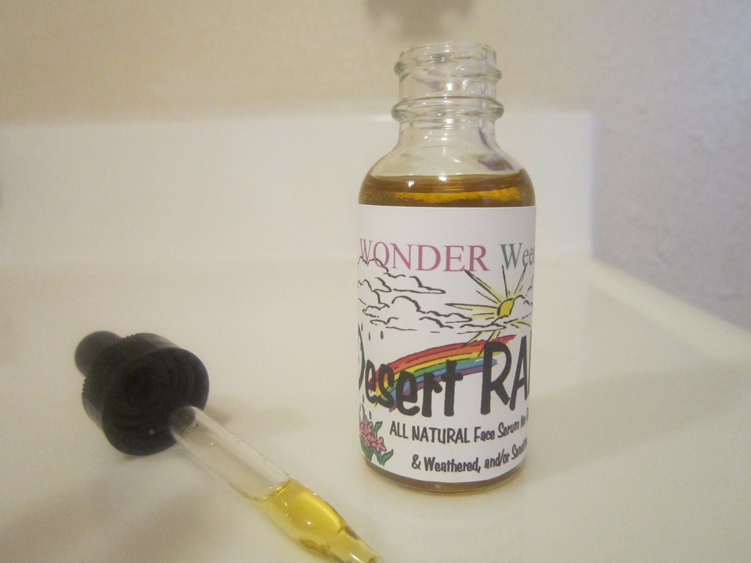 Face SERUM, With OLIVE SQUALANE, For Dry, Sensitive, Aged, Mature ,Weathered, or Normal Skin