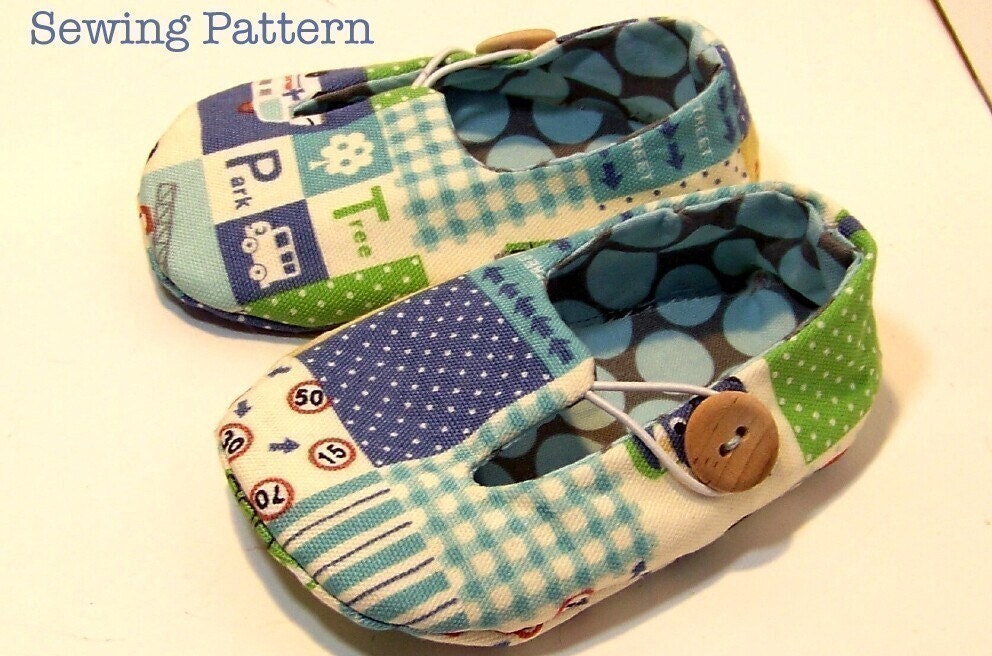 Jack and Jill Loafers PDF PATTERN-- 5 different sizes