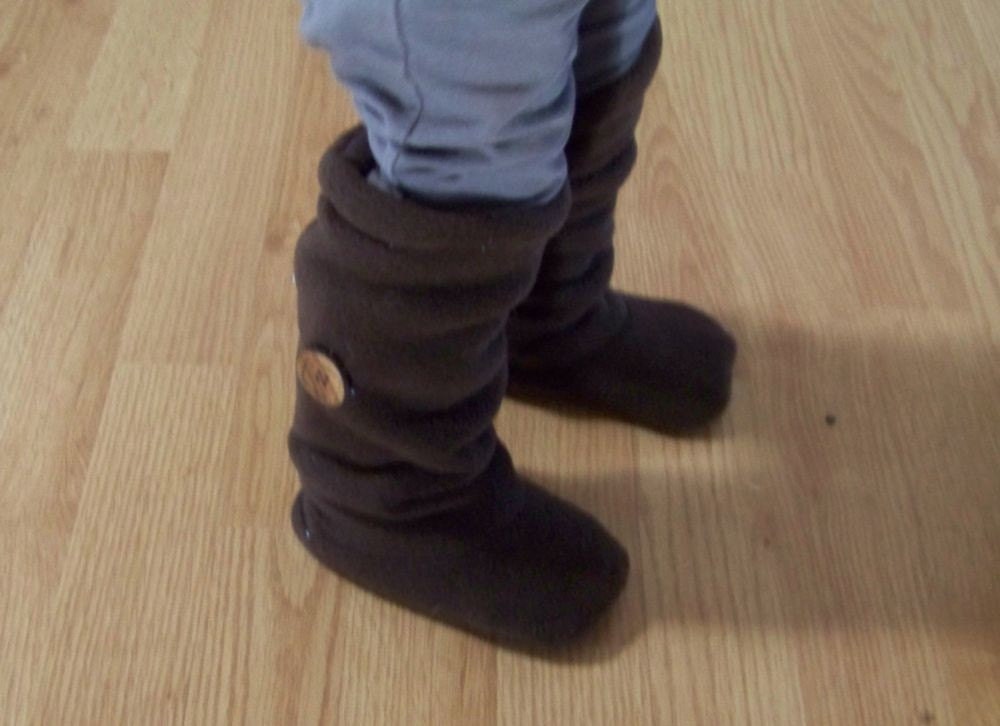 Baby Boots Sewing Pattern- Super Slouchy Baby Boots