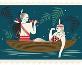 Hinemoa And Tutanekai / Aotearoa