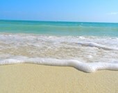 Key West Beach, Clear Beach, Travel Photography- Photograph, 5" x 7", Original Signed Fine Art Photograph