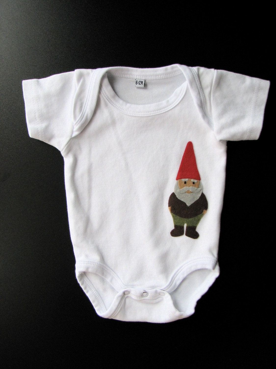 Woodland Gnome Onesie Baby Shower Gift