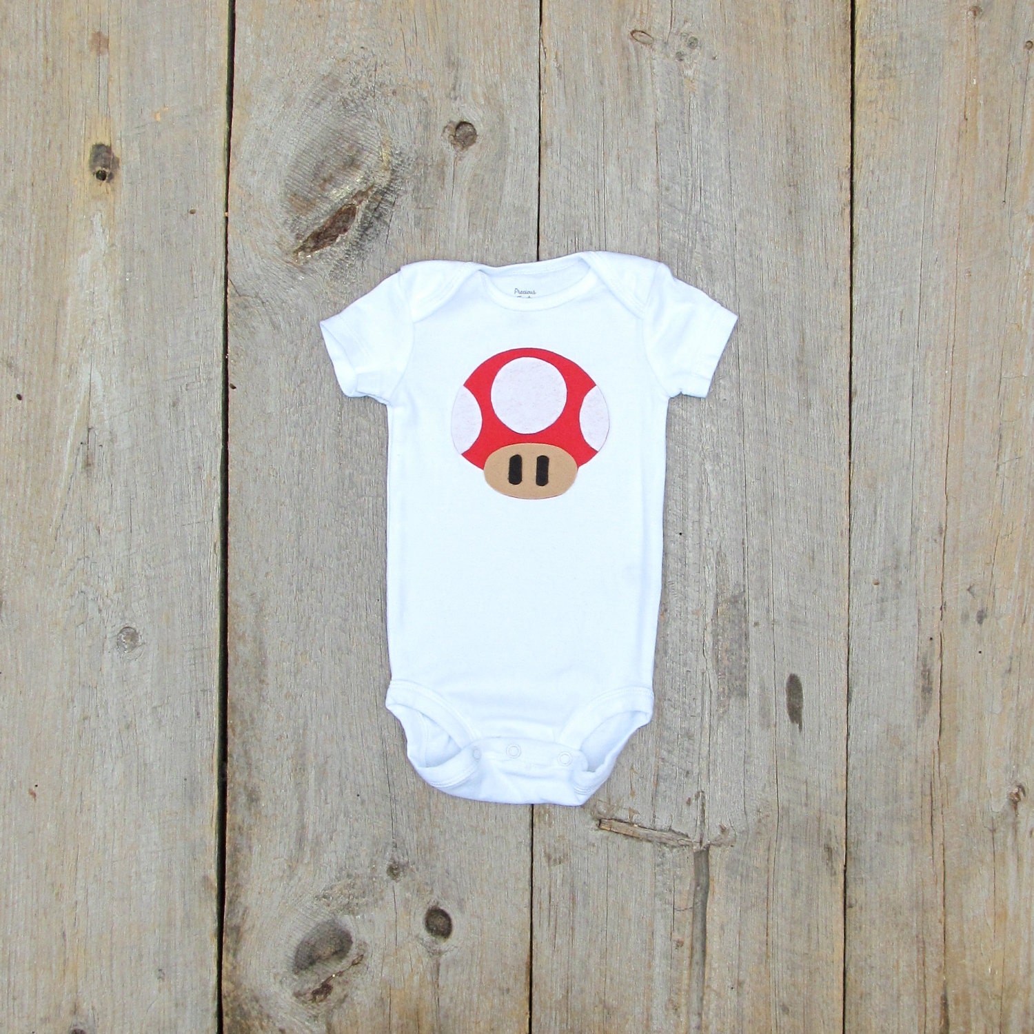 Mushroom Baby Onesies / Video Game Gift Pack