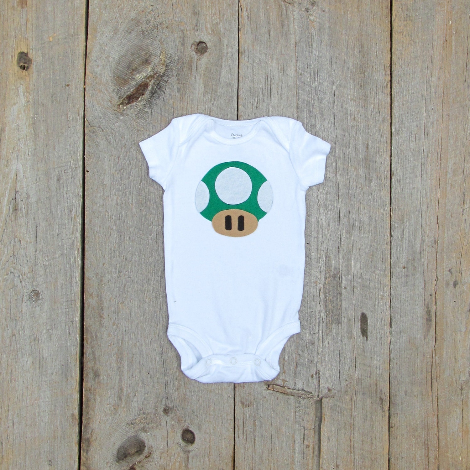 Mushroom Baby Onesies / Video Game Gift Pack