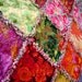 Bright Floral Baby Rag Quilt - ready to ship