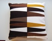 Handmade Cushion - Retro Geometric