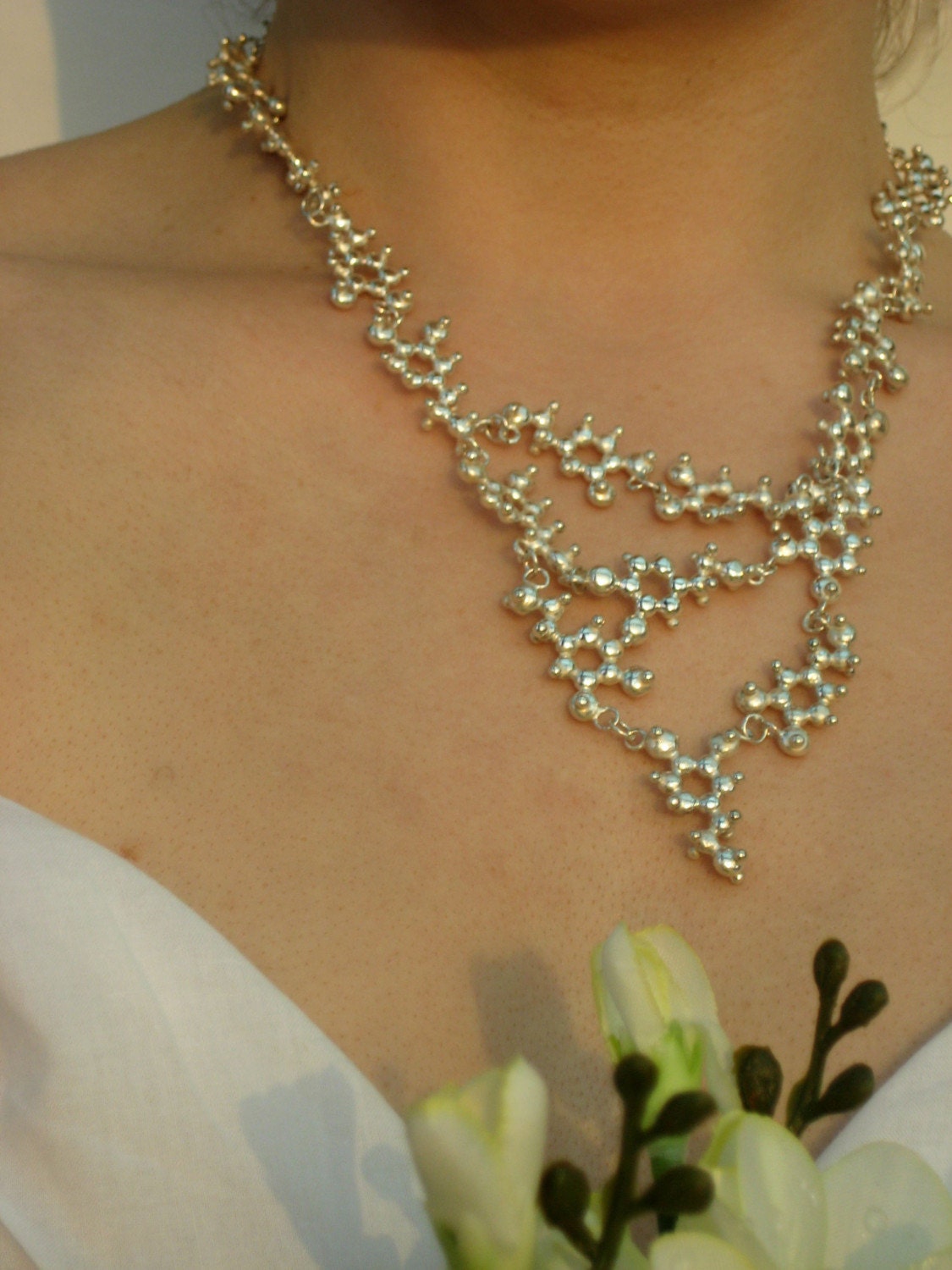 Dopamine Silver Necklace