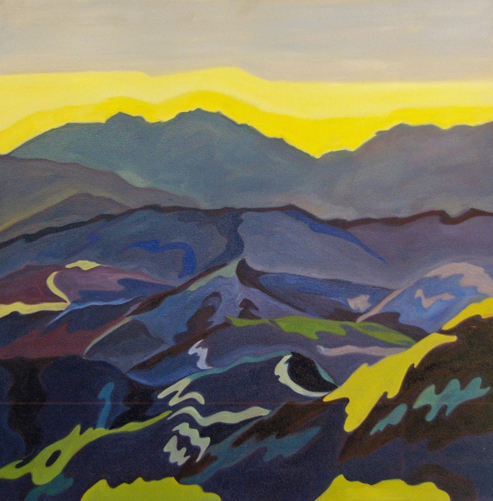 California Mountains Fine Art Landscape Painting